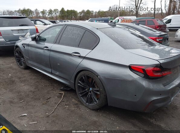 WBSJF0C51JB282593 2018 BMW M5 Gray Tył lewy