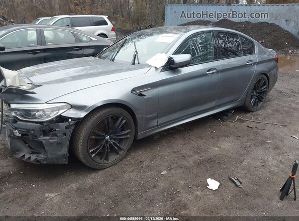 WBSJF0C51JB282593 2018 BMW M5 Gray Przód lewy