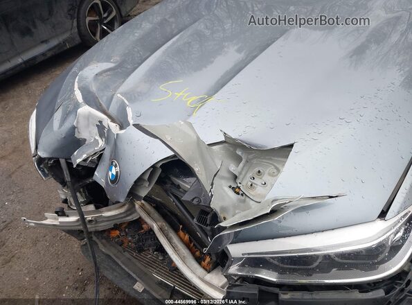 WBSJF0C51JB282593 2018 BMW M5 Gray Widok z tyłu