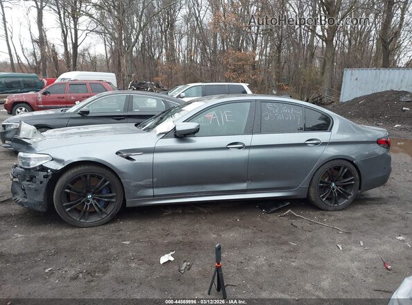 WBSJF0C51JB282593 2018 BMW M5 Gray Widok wnętrza 360 stopni