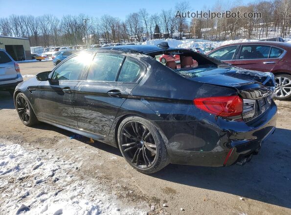 WBSJF0C59KB285744 2019 BMW M5 Black უკანა მარცხენა