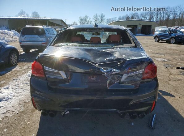 WBSJF0C59KB285744 2019 BMW M5 Black უკანა ხედი