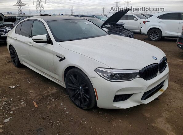 WBSJF0C5XKB284540 2019 BMW M5 White Առջևի աջ