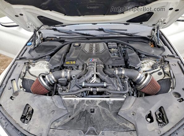 WBSJF0C5XKB284540 2019 BMW M5 White Սալոնի հետևի տեսք