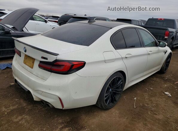 WBSJF0C5XKB284540 2019 BMW M5 White Հետևի աջ