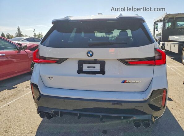 WBX13EF09S5341048 2025 BMW X1 White Vista trasera