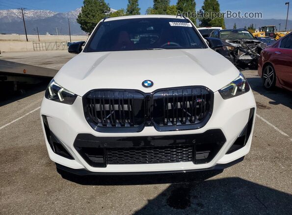WBX13EF09S5341048 2025 BMW X1 White Vista frontal