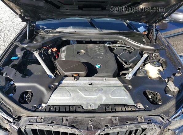 WBX47DP07RN252373 2024 BMW X3 Gray Vista del compartimento del motor