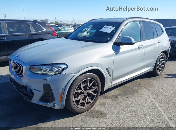 WBX47DP09RN315831 2024 BMW X3 Silver Przód lewy