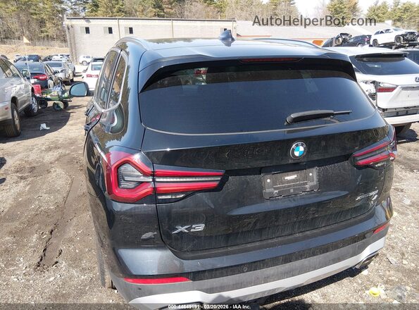 WBX57DP00NN161962 2022 BMW X3 Черный 