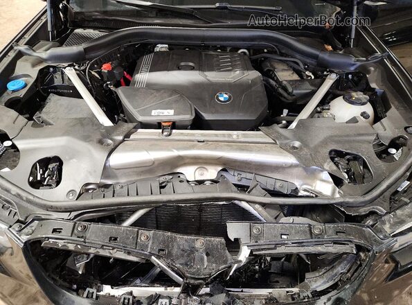 WBX57DP01PN235151 2023 BMW X3 Black Vista del compartimento del motor