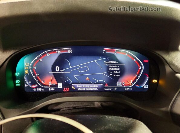 WBX57DP01PN235151 2023 BMW X3 Black Vista del cuadro de instrumentos