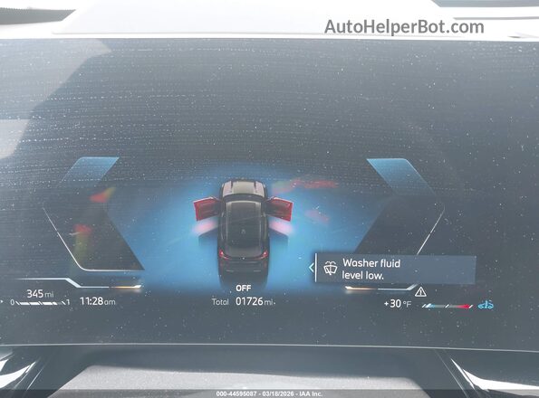 WBX73EF04T5531397 2026 BMW X1 Черный Вид задних сидений