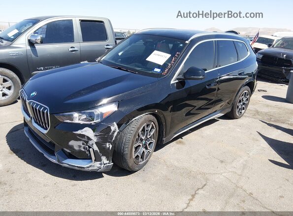 WBX73EF06S5345908 2025 BMW X1 Черный Передняя левая четверть