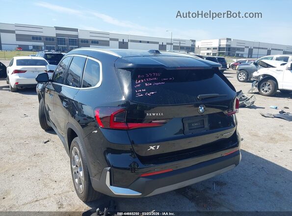 WBX73EF07P5X11401 2023 BMW X1 Black Trasero izquierdo