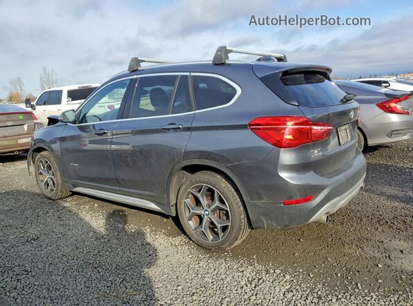 WBXHT3C30J5L26826 2018 BMW X1 Gray Հետևի ձախ