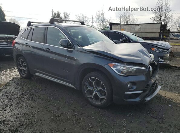WBXHT3C30J5L26826 2018 BMW X1 Gray Առջևի աջ