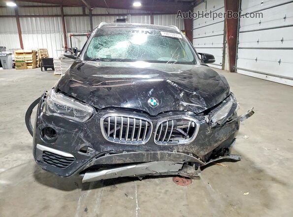 WBXHT3C32GP884450 2016 BMW X1 Черный Вид спереди