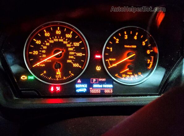 WBXHT3C32GP884450 2016 BMW X1 Черный Вид щитка приборов