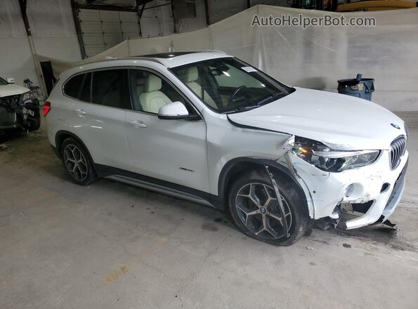 WBXHT3C37G5F66189 2016 BMW X1 White წინა მარჯვენა
