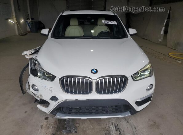 WBXHT3C37G5F66189 2016 BMW X1 White წინა ხედი