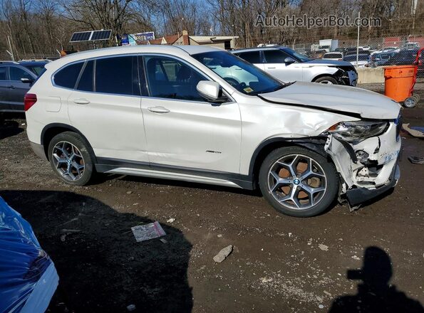 WBXHT3C37J5K30028 2018 BMW X1 White წინა ხედი