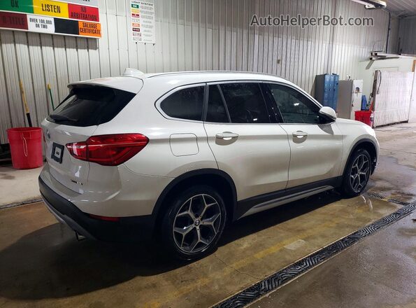 WBXHT3C39J3H33008 2018 BMW X1 White Tył prawy