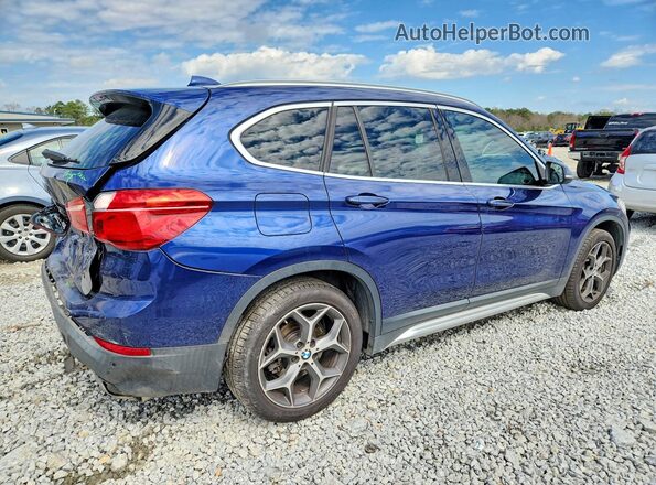 WBXHT3C50K3H34003 2019 BMW X1 Blue Tył prawy