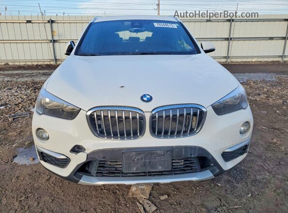 WBXHT3C59K5L35883 2019 BMW X1 White Widok z przodu