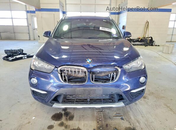 WBXHT3C59K5L37990 2019 BMW X1 Blue Вид спереду