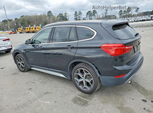 WBXHT3Z34G4A48778 2016 BMW X1 Черный Задняя левая четверть