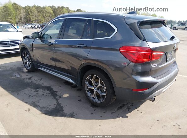 WBXHT3Z36H4A65695 2017 BMW X1 Gray Trasero izquierdo
