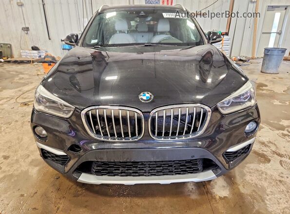 WBXHT3Z38G4A51067 2016 BMW X1 Black წინა ხედი