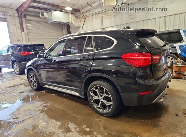 WBXHT3Z38G4A51067 2016 BMW X1 Black უკანა მარცხენა
