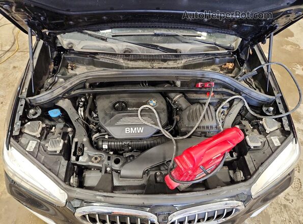 WBXHT3Z38G4A51067 2016 BMW X1 Black უკანა სალონის ხედი