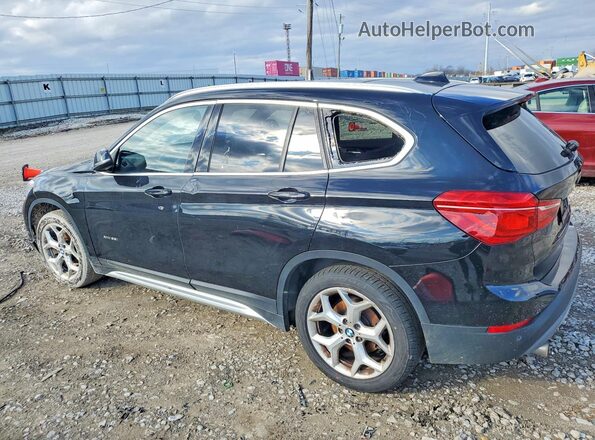 WBXHT3Z39J4A65924 2018 BMW X1 Black Trasero izquierdo