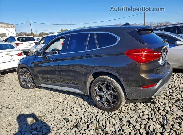 WBXHU7C33H5H33993 2017 BMW X1 Green Tył lewy