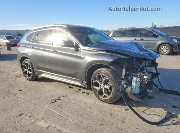 WBXHU7C58K3H44671 2019 BMW X1 Gray Передня права чверть