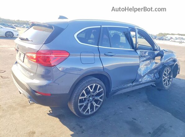 WBXJG7C06M5S28259 2021 BMW X1 Gray უკანა მარჯვენა