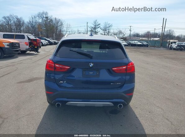 WBXJG7C06N5U56635 2022 BMW X1 Blue Front view