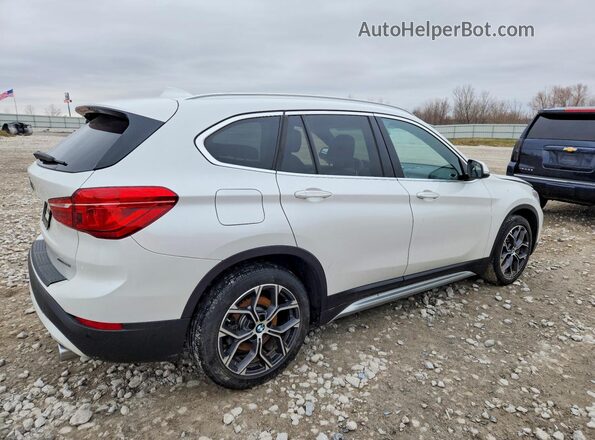 WBXJG9C04M5T98616 2021 BMW X1 White უკანა მარჯვენა