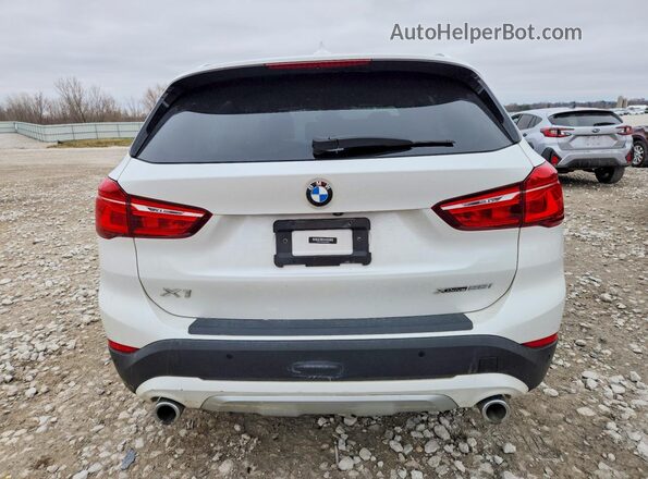 WBXJG9C04M5T98616 2021 BMW X1 White უკანა ხედი