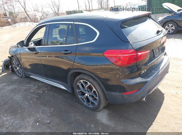 WBXJG9C08M3M66055 2021 BMW X1 Черный Задняя левая четверть
