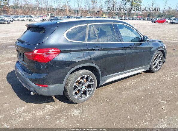 WBXJG9C08M3M66055 2021 BMW X1 Черный Задняя правая четверть
