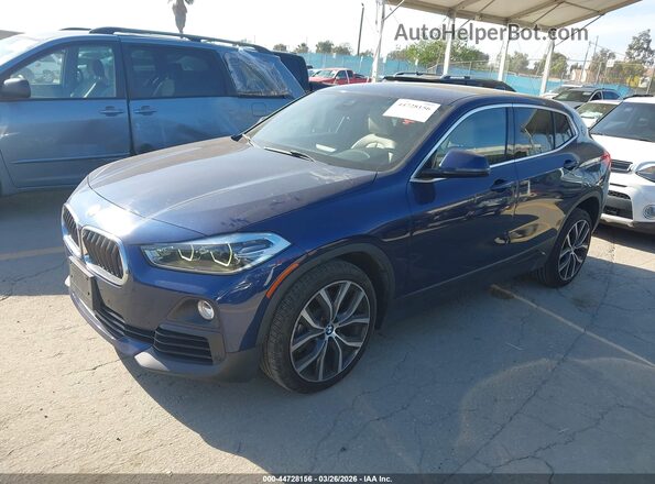 WBXYH9C04L5P00416 2020 BMW X2 Blue Vista tres cuartos delantera izquierda