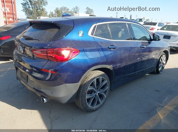 WBXYH9C04L5P00416 2020 BMW X2 Blue Trasero derecho