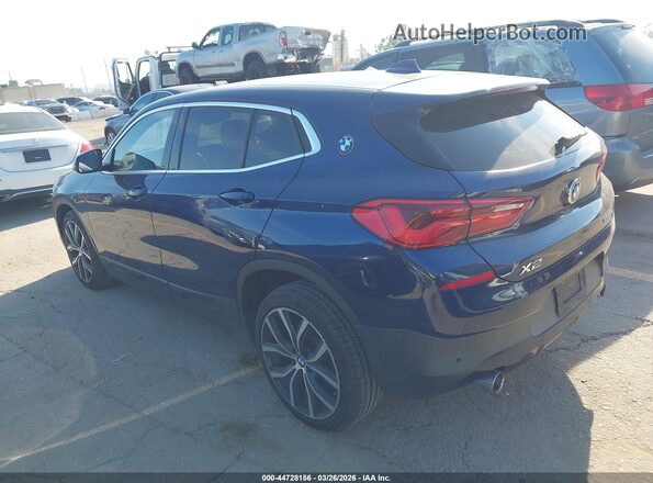WBXYH9C04L5P00416 2020 BMW X2 Blue Trasero izquierdo
