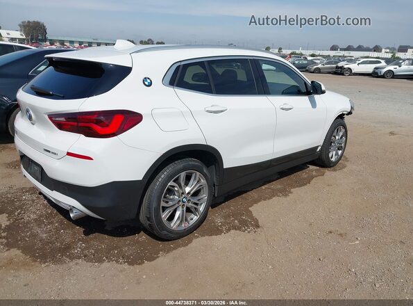 WBXYH9C08M5S40758 2021 BMW X2 White Tył prawy