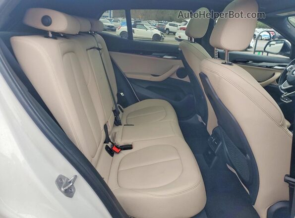 WBXYJ5C32JEF73740 2018 BMW X2 White Rear interior view