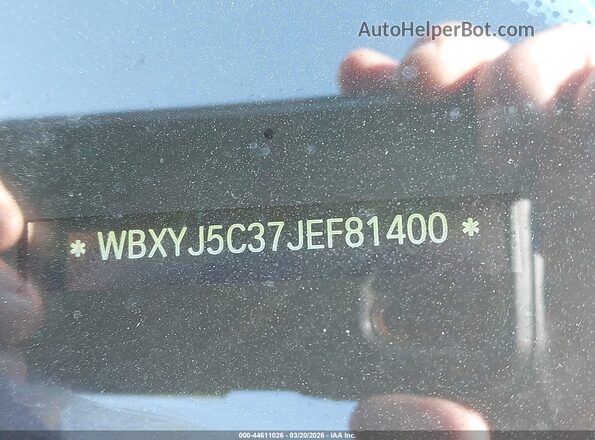 WBXYJ5C37JEF81400 2018 BMW X2 Black 